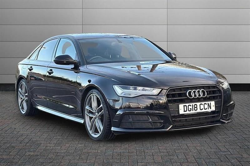 Used Audi A6 Black Edition 190 HP (139 kW) 2018 Black Sedan