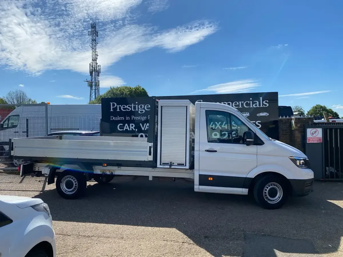 Used VW Crafter 140 HP (102 kW) 2018 White Van