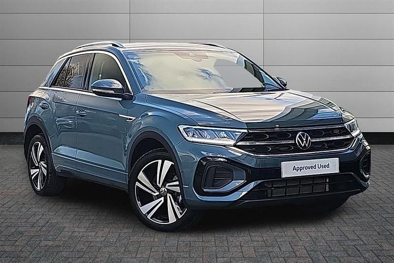 Used VW T-Roc R-line 150 HP (110 kW) 2025 Blue SUV