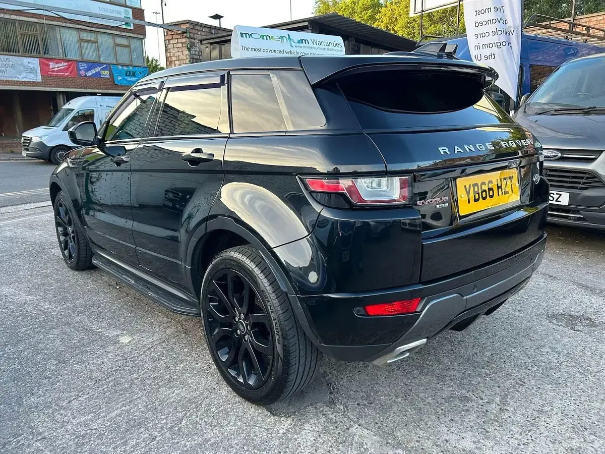 Used Land Rover Range Rover evoque HSE Dynamic 2016 Black Estate