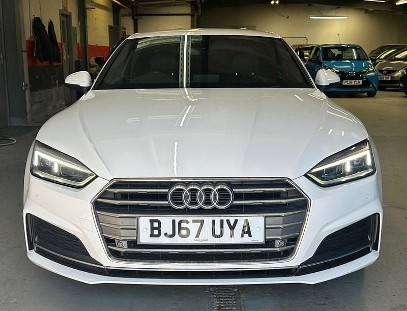 Used Audi A5 S-Line 2017 White Coupe