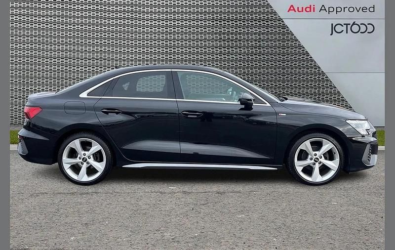 Used Audi A3 S-Line 150 HP (110 kW) 2023 Black Sedan