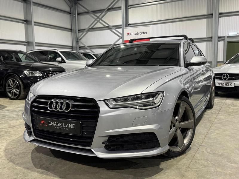 Used Audi A6 Black Edition 190 HP (139 kW) 2016 Silver Estate