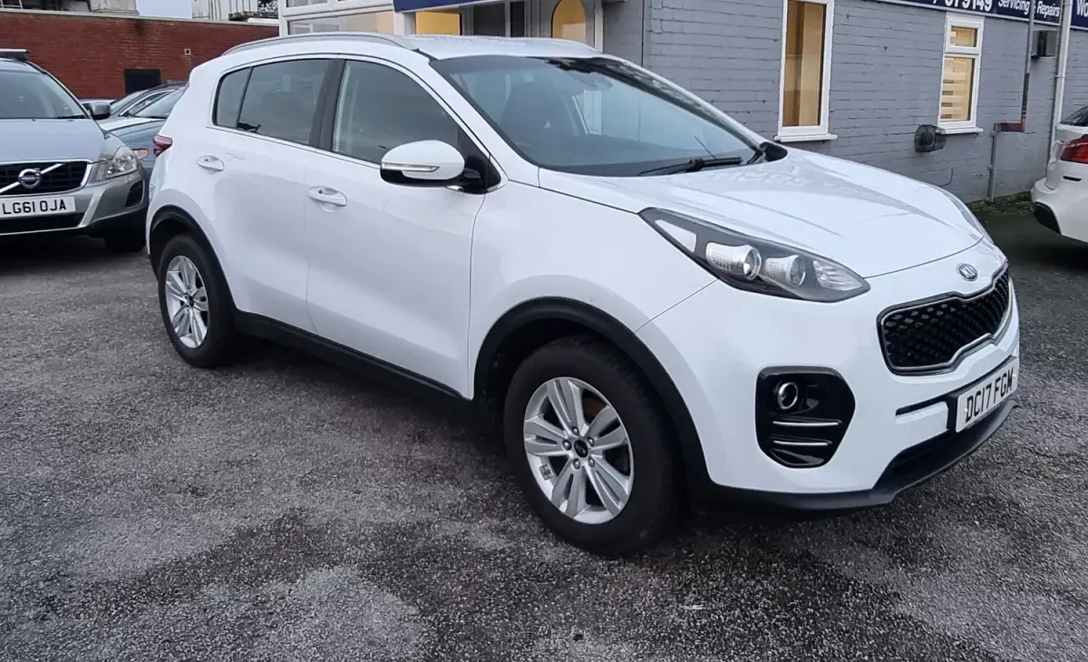Used Kia Sportage 177 HP (130 kW) 2017 White SUV