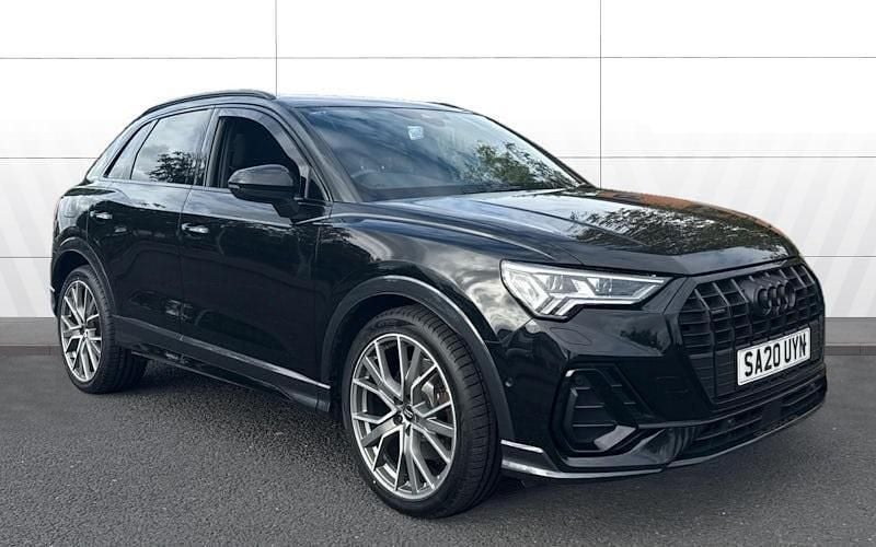 Black Used 2020 Audi Q3 Advanced SUV | £25,290 (Fair price) - Image 1/4