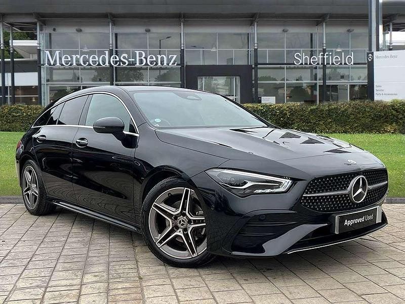 Black Used 2024 Mercedes CLA180 Executive Sedan | £27,125 (Good price) - Image 1/4