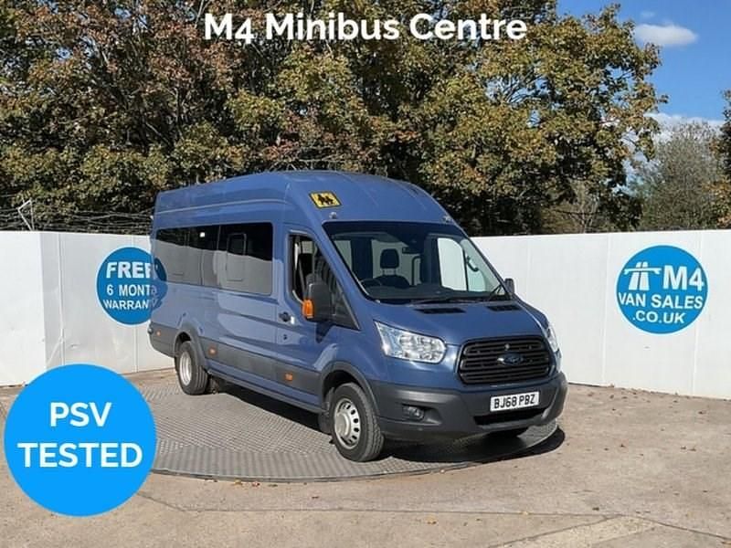 Blue Used 2018 Ford Transit Trend | £17,995 (A bit pricey) - Image 1/4