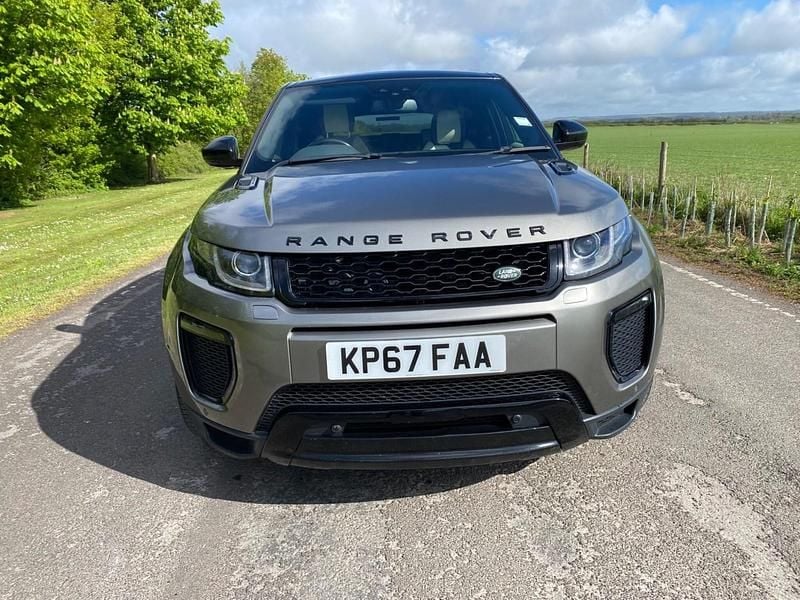 Used Land Rover Range Rover evoque HSE Dynamic 2017 Silver Estate