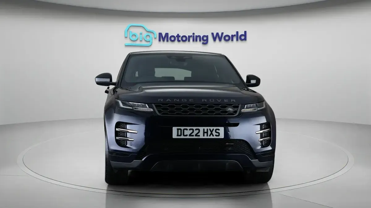 Used Land Rover Range Rover evoque R-Dynamic 253 HP (186 kW) 2022 Blue SUV