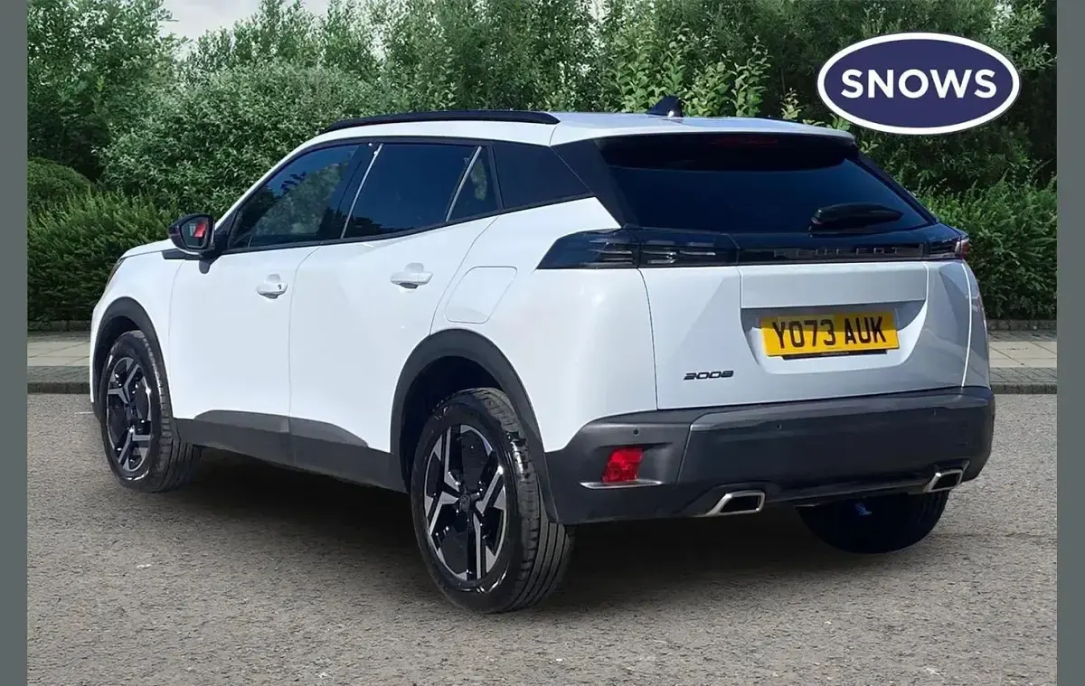 Used Peugeot 2008 Allure 131 HP (96 kW) 2024 Okenite white SUV