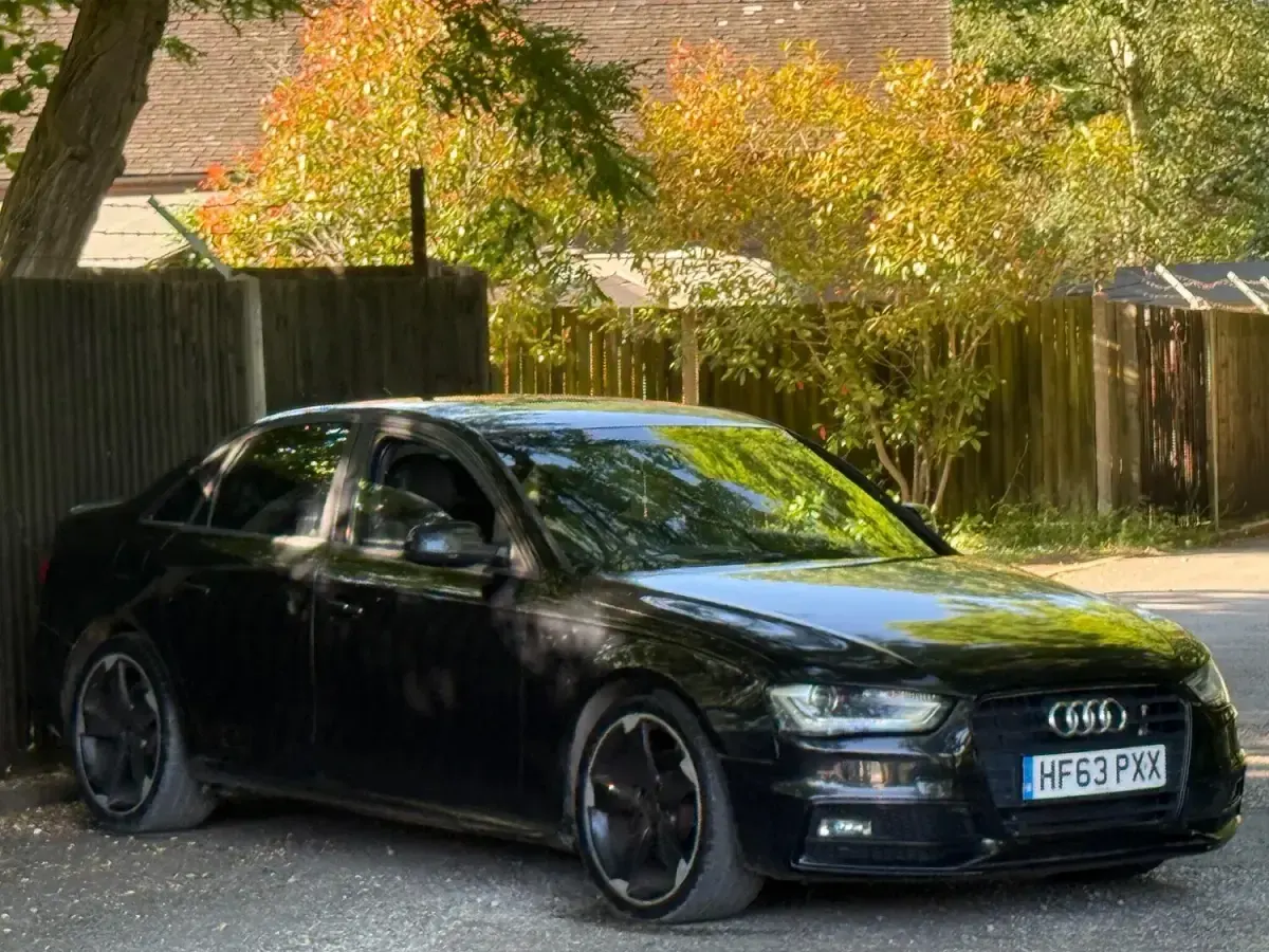Used Audi A4 Black Edition 2013 Black Sedan