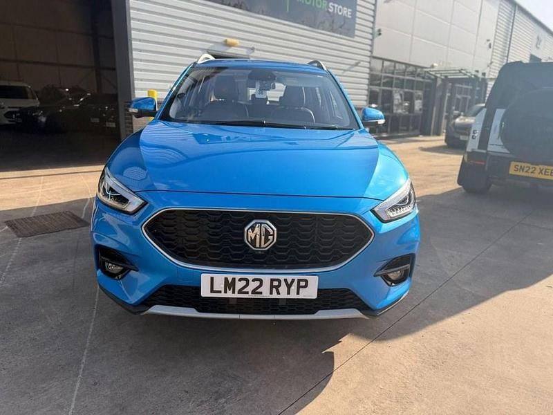Used MG ZS Exclusive 111 HP (81 kW) 2022 Blue SUV