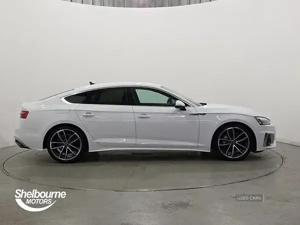 Used Audi A5 S-Line 2024 White Hatchback