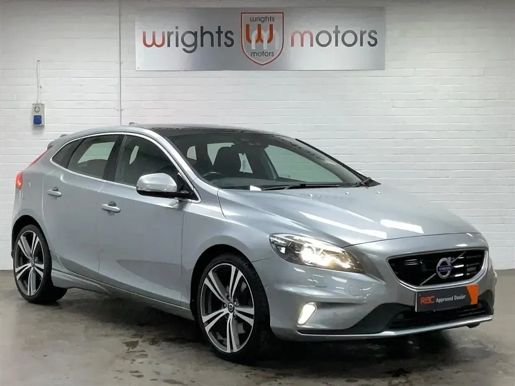 Used Volvo V40 R-Design 2014 Silver Hatchback