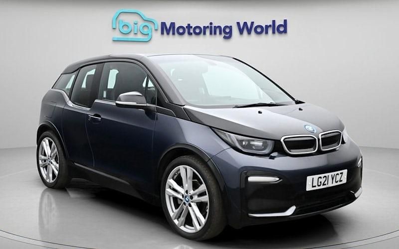 Used BMW i3 135 kW (184 HP) 2021 Blue Hatchback