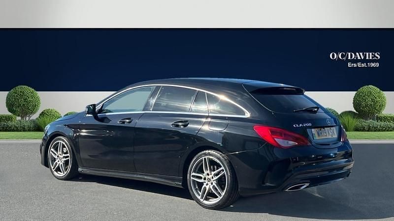 Used Mercedes CLA200 Shooting Brake AMG line 156 HP (114 kW) 2019 Black Estate
