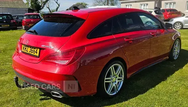 Used Mercedes CLA220 AMG 177 HP (130 kW) 2016 Red Sedan