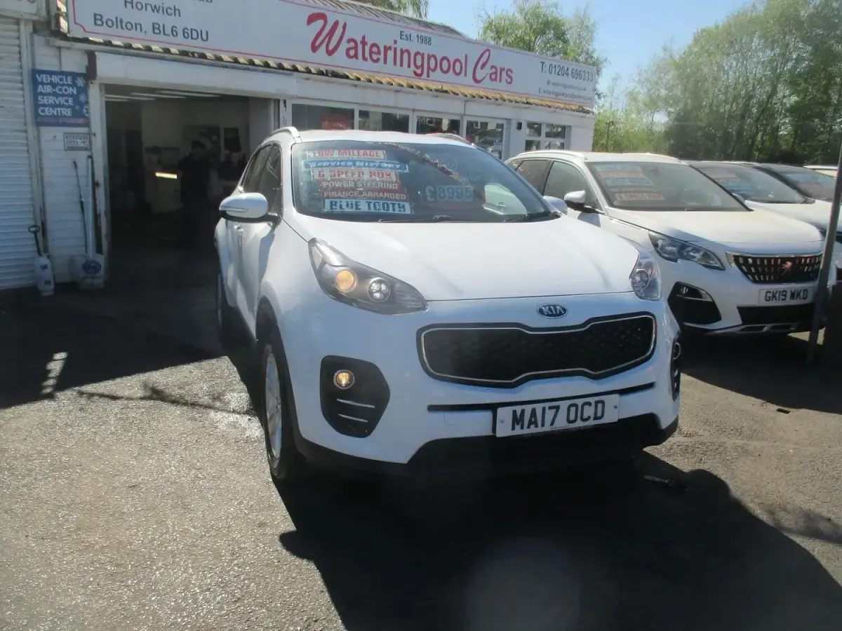 Used Kia Sportage 130 HP (95 kW) 2017 White SUV
