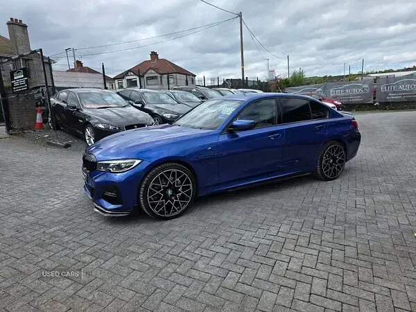 Used BMW 330e M Sport 288 HP (211 kW) 2019 Blue Sedan