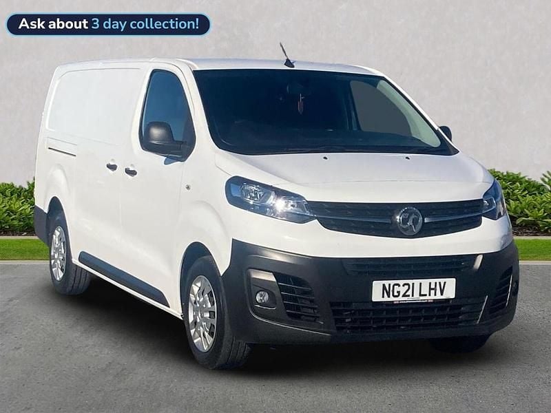 White Used 2021 Vauxhall Vivaro Van | £12,250 (Good price) - Image 1/4
