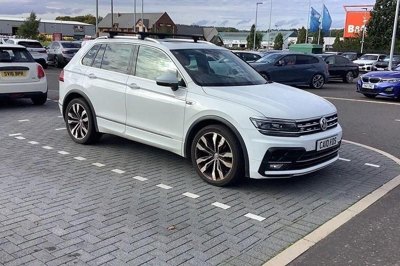 White Used 2018 VW Tiguan R-line SUV | £20,995 (Fair price) - Image 1/1