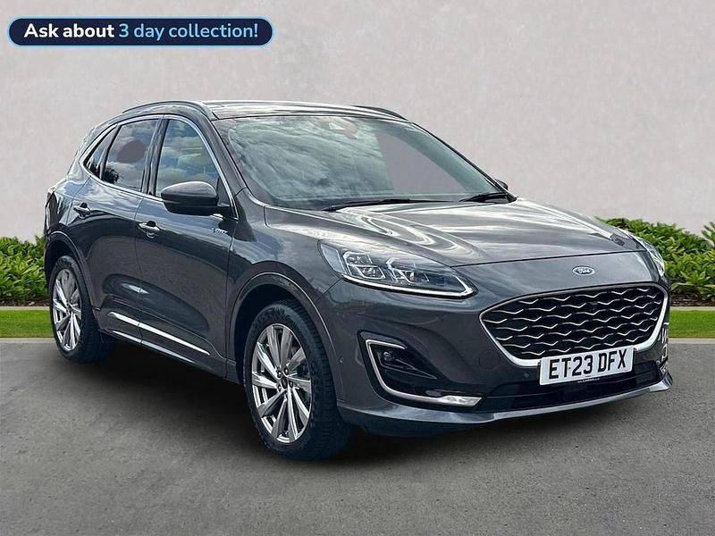 Grey Used 2023 Ford Kuga Vignale SUV | £22,199 (Fair price) - Image 1/4
