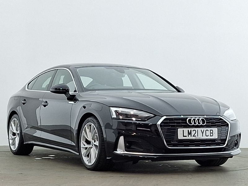 Black Used 2021 Audi A5 Sport Coupe | £23,998 (Fair price) - Image 1/4