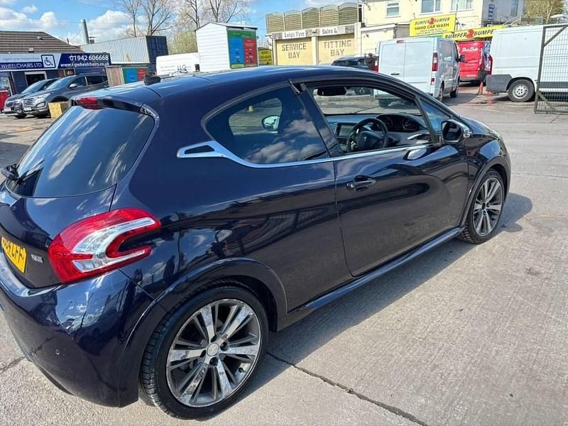 Used Peugeot 208 S 115 HP (84 kW) 2014 Blue Hatchback