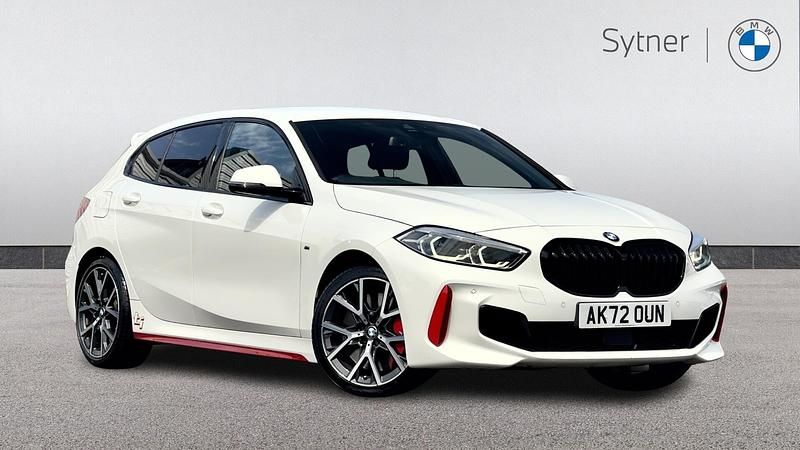 White Used 2022 BMW 128 Shadowline | £23,750 (Fair price) - Image 1/4