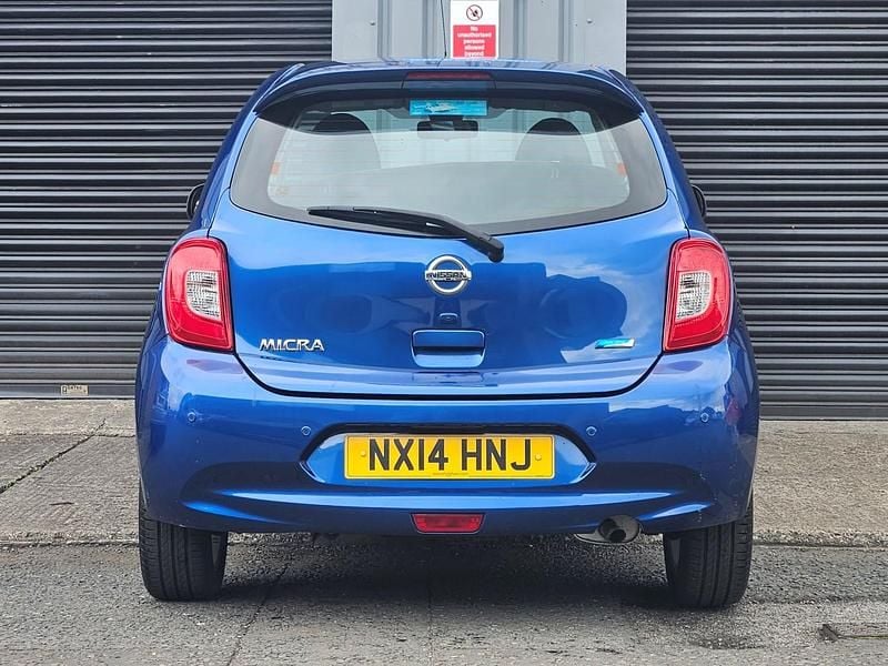 Used Nissan Micra Tekna 80 HP (58 kW) 2014 Blue Hatchback