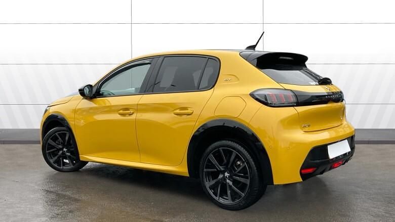 Used Peugeot 208 GTi 102 HP (75 kW) 2023 Yellow Hatchback