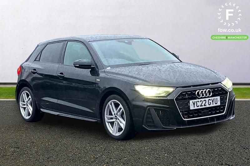 Black Used 2022 Audi A1 Sportback S-Line Hatchback | £16,799 (Fair price) - Image 1/3