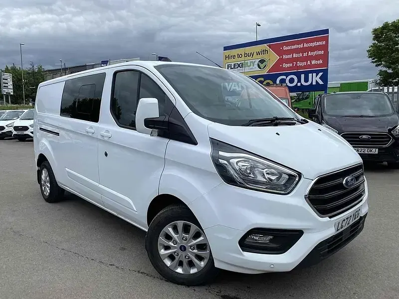 Used Ford Transit Custom Limited 130 HP (95 kW) 2023 White Van