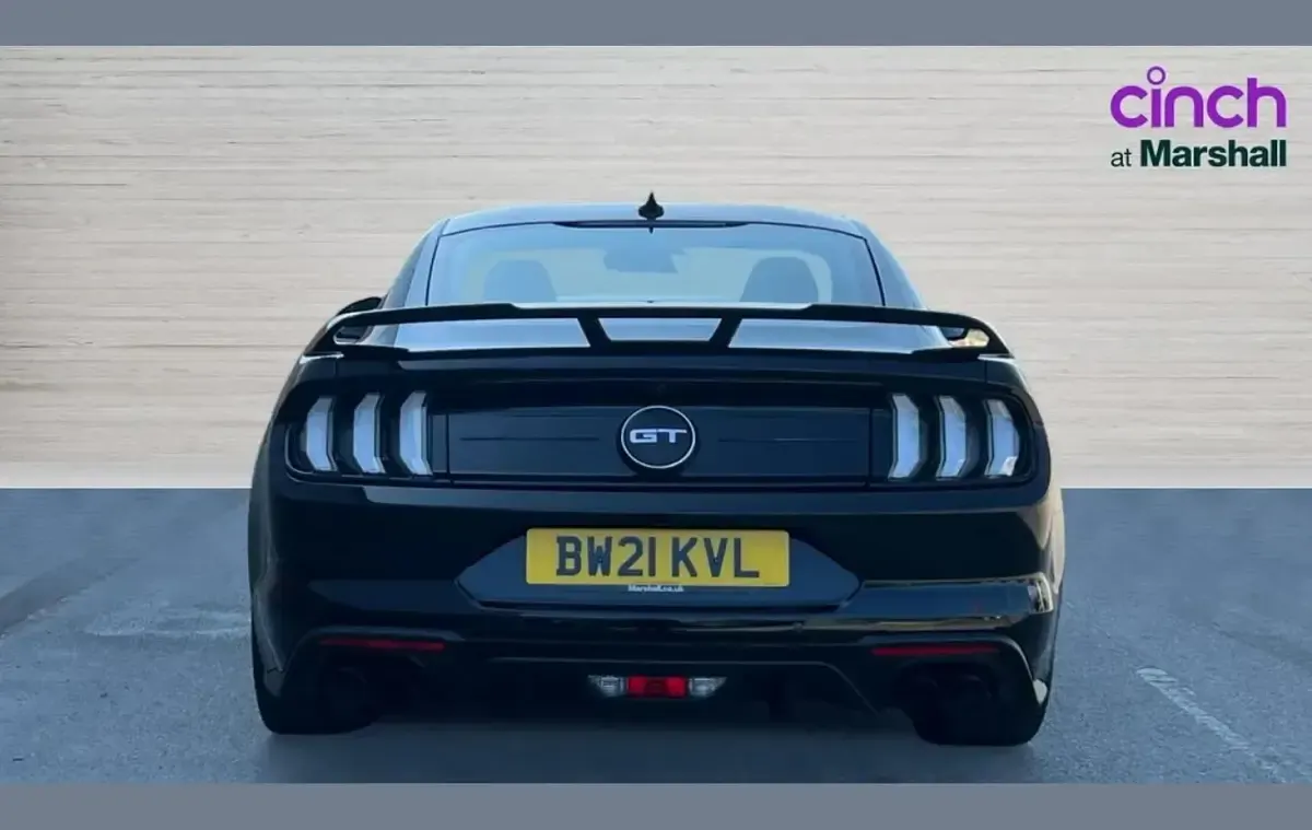 Used Ford Mustang GT 450 HP (330 kW) 2021 Black Coupe