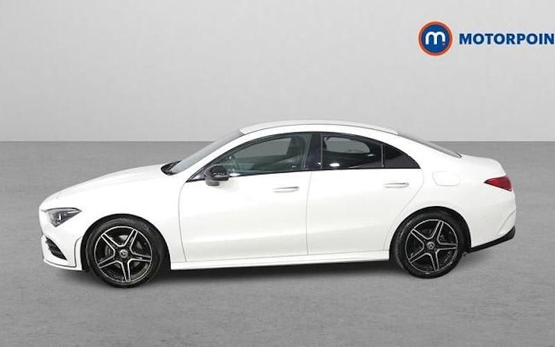 Used Mercedes CLA180 AMG Line Premium 136 HP (100 kW) 2022 White Sedan
