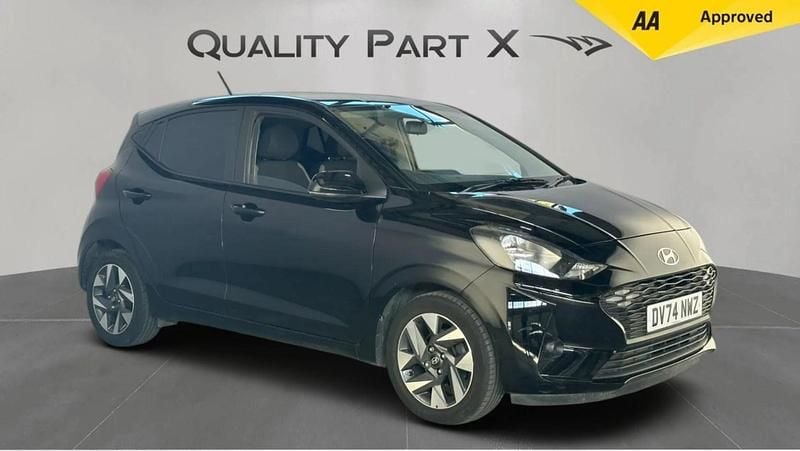 Black Used 2024 Hyundai i10 Advanced Hatchback | £12,700 (Fair price) - Image 1/4