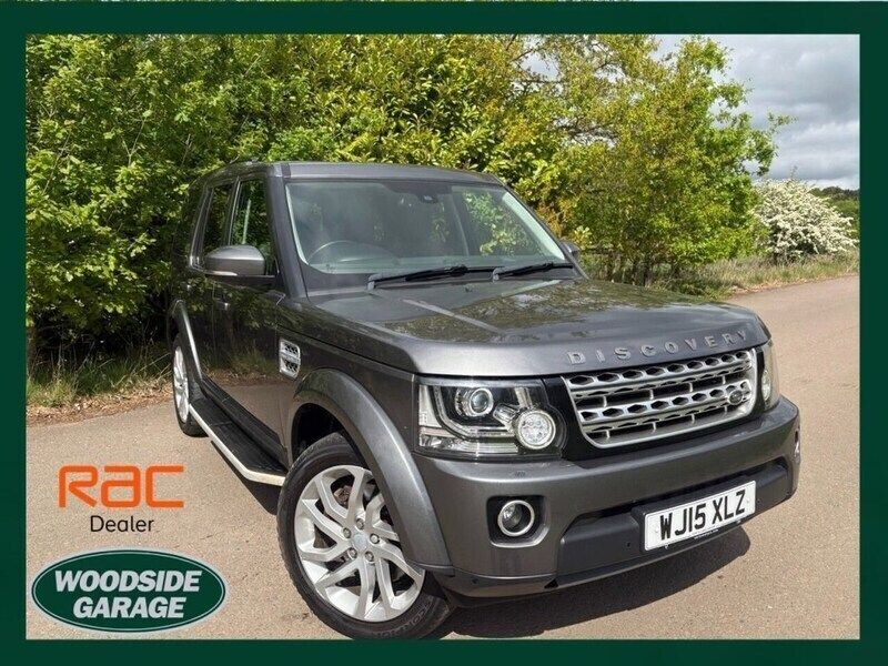 Grey Used 2015 Land Rover Discovery 4 HSE SUV | £17,995 (Fair price) - Image 1/4