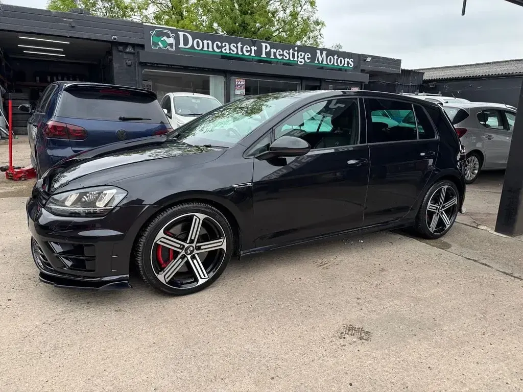 Used VW Golf VII R 2015 Black Hatchback