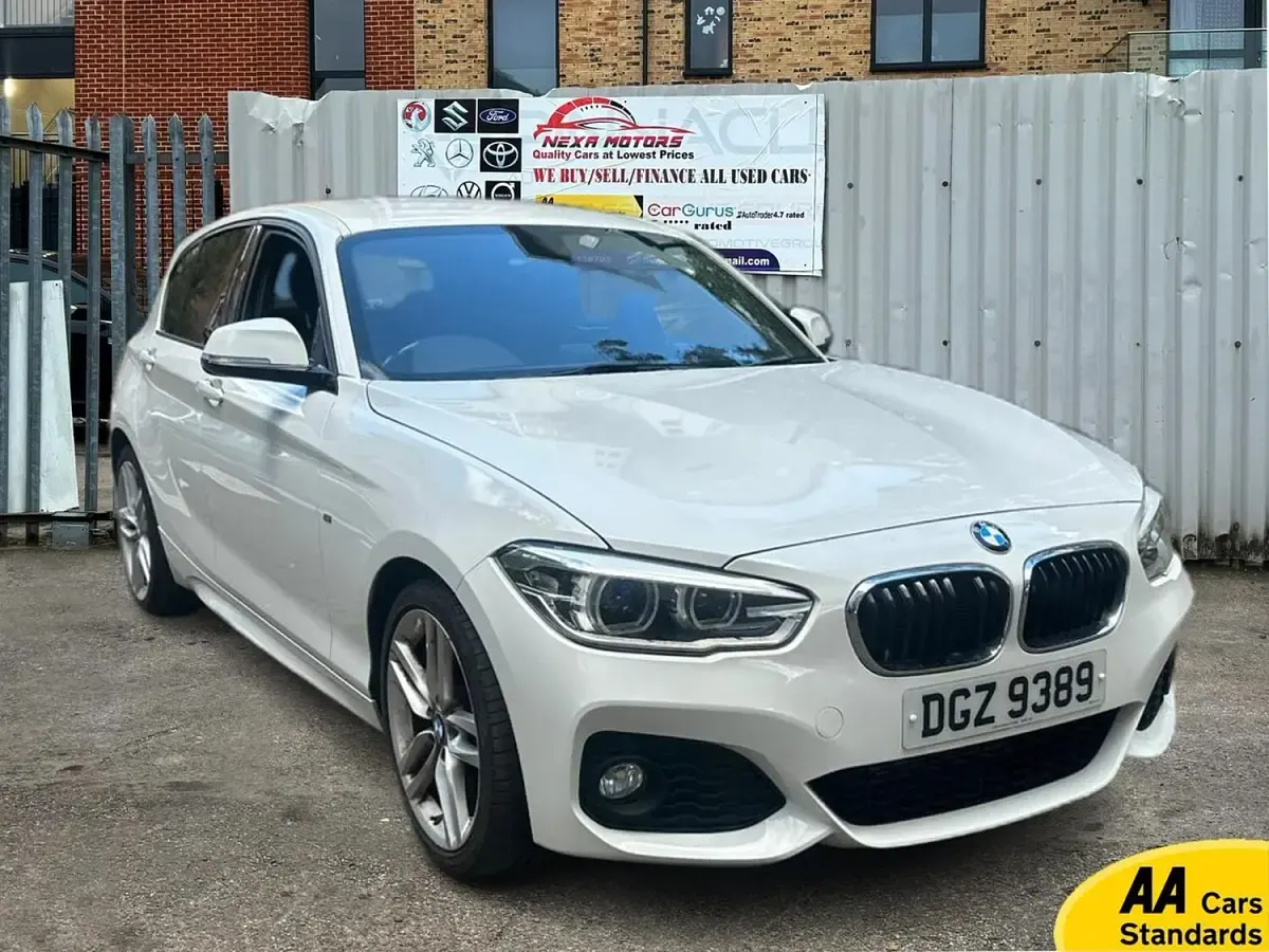 Used BMW 120 M Sport 177 HP (130 kW) 2016 White Hatchback