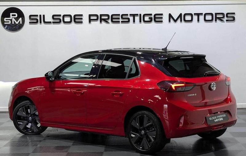 Used Vauxhall Corsa-e Elite 100 kW (136 HP) 2020 Red Hatchback