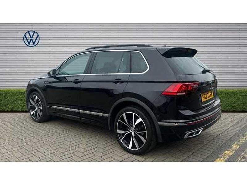 Used VW Tiguan R-line 150 HP (110 kW) 2023 Black SUV