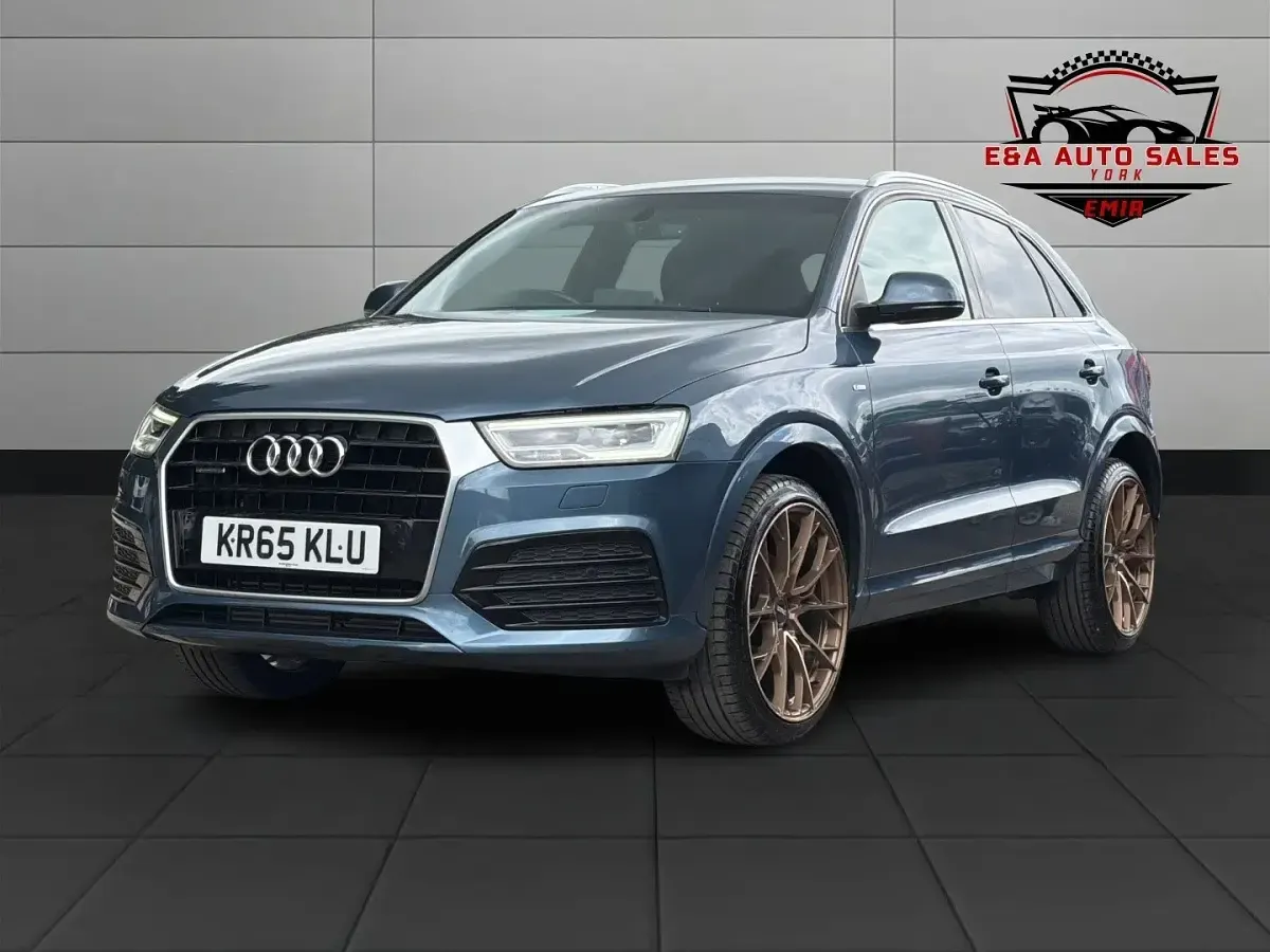 Używany Audi Q3 S-line plus 2016 Niebieski SUV