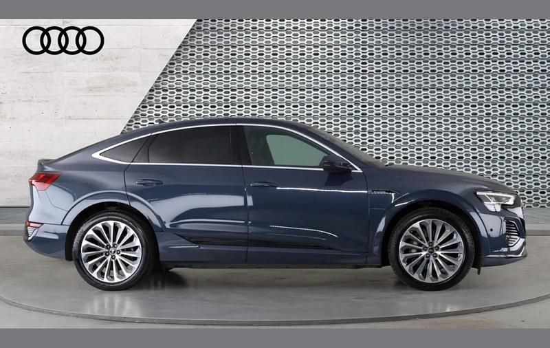 Used Audi Q8 e-tron S-Line 300 kW (408 HP) 2023 Blue SUV