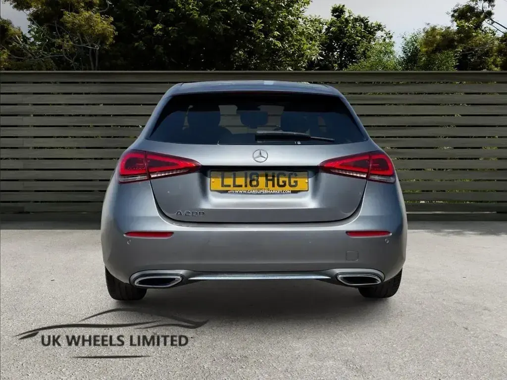 Used Mercedes A200 Premium 163 HP (119 kW) 2018 Grey Hatchback