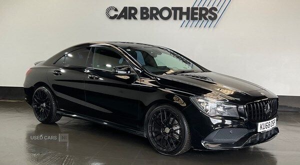 Black Used 2018 Mercedes CLA180 AMG line Sedan | £11,995 (Fair price) - Image 1/4