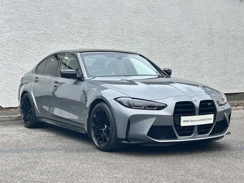 Grey Used 2023 BMW M3 Competition Edition Sedan | £62,950 (Fair price) - Image 1/4