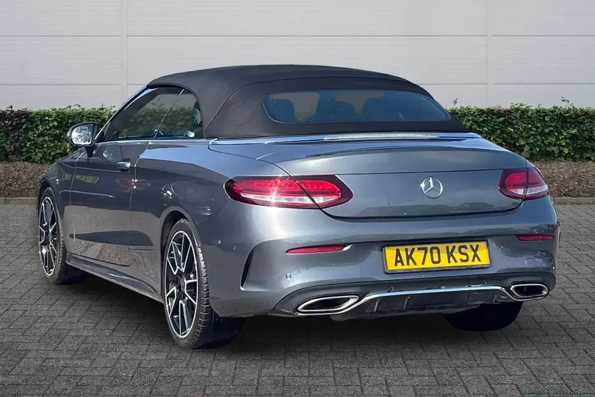 Used Mercedes C200 AMG Line Premium 2020 Grey Cabriolet