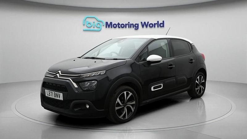 Used Citroën C3 PureTech 83 HP (61 kW) 2021 Black Hatchback
