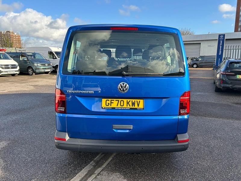 Used VW Shuttle S 110 HP (80 kW) 2020 Blue MPV