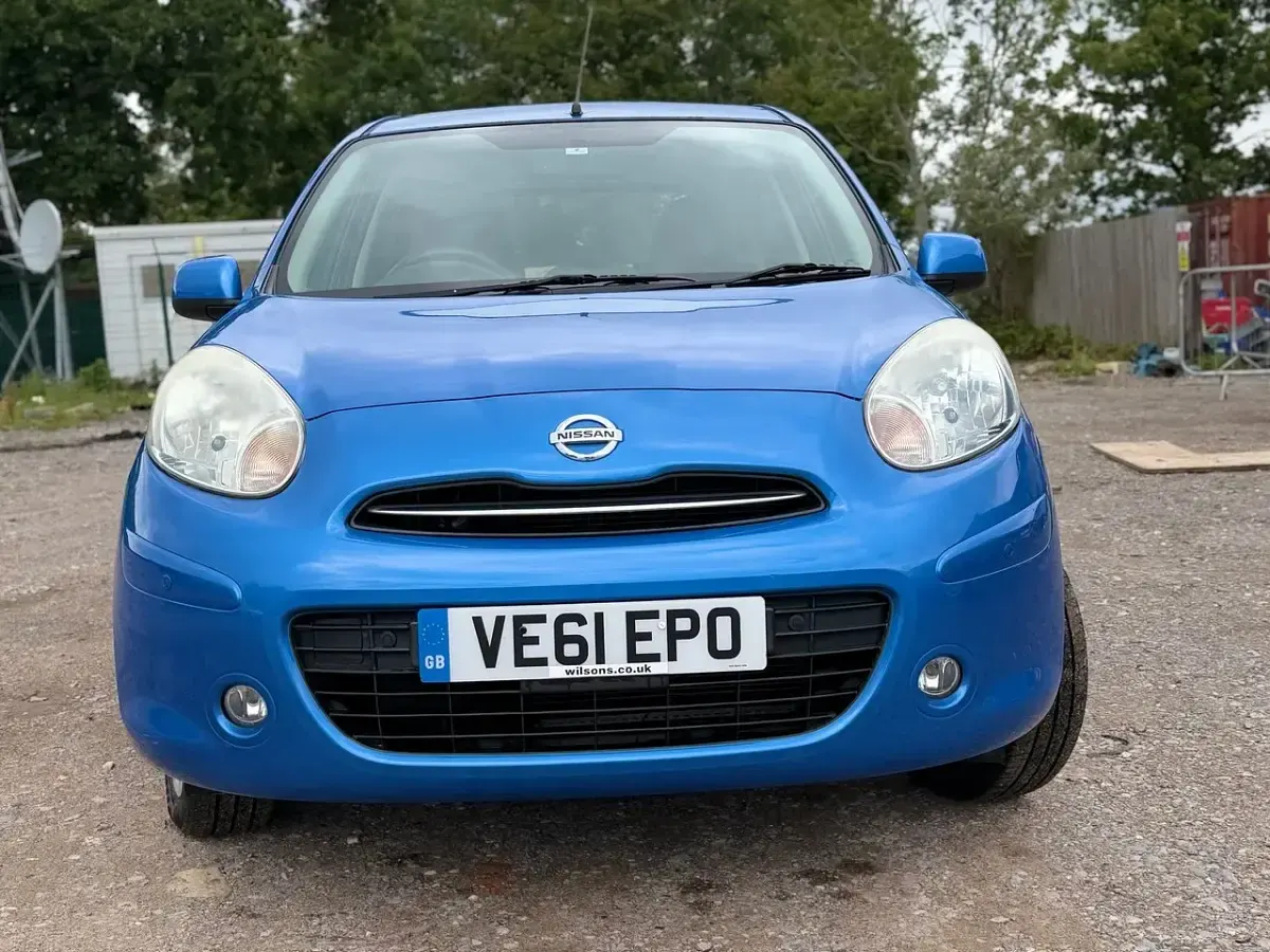 Used Nissan Micra Acenta 2011 Blue Hatchback